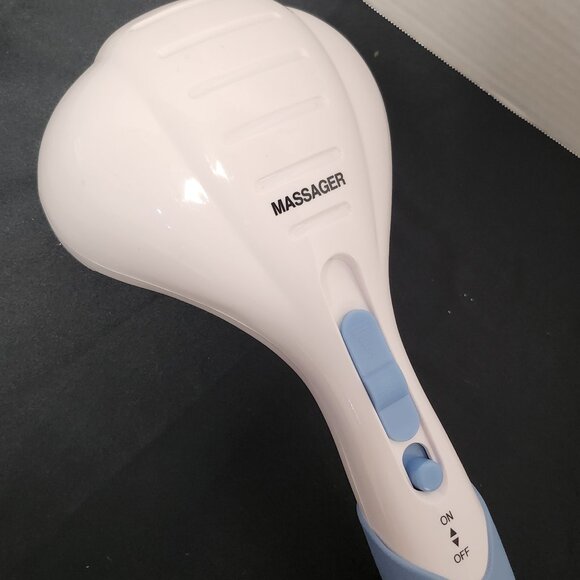 Handheld Back Massager Double Head Electric Full Body Massager Massage Hammer - Picture 1 of 7